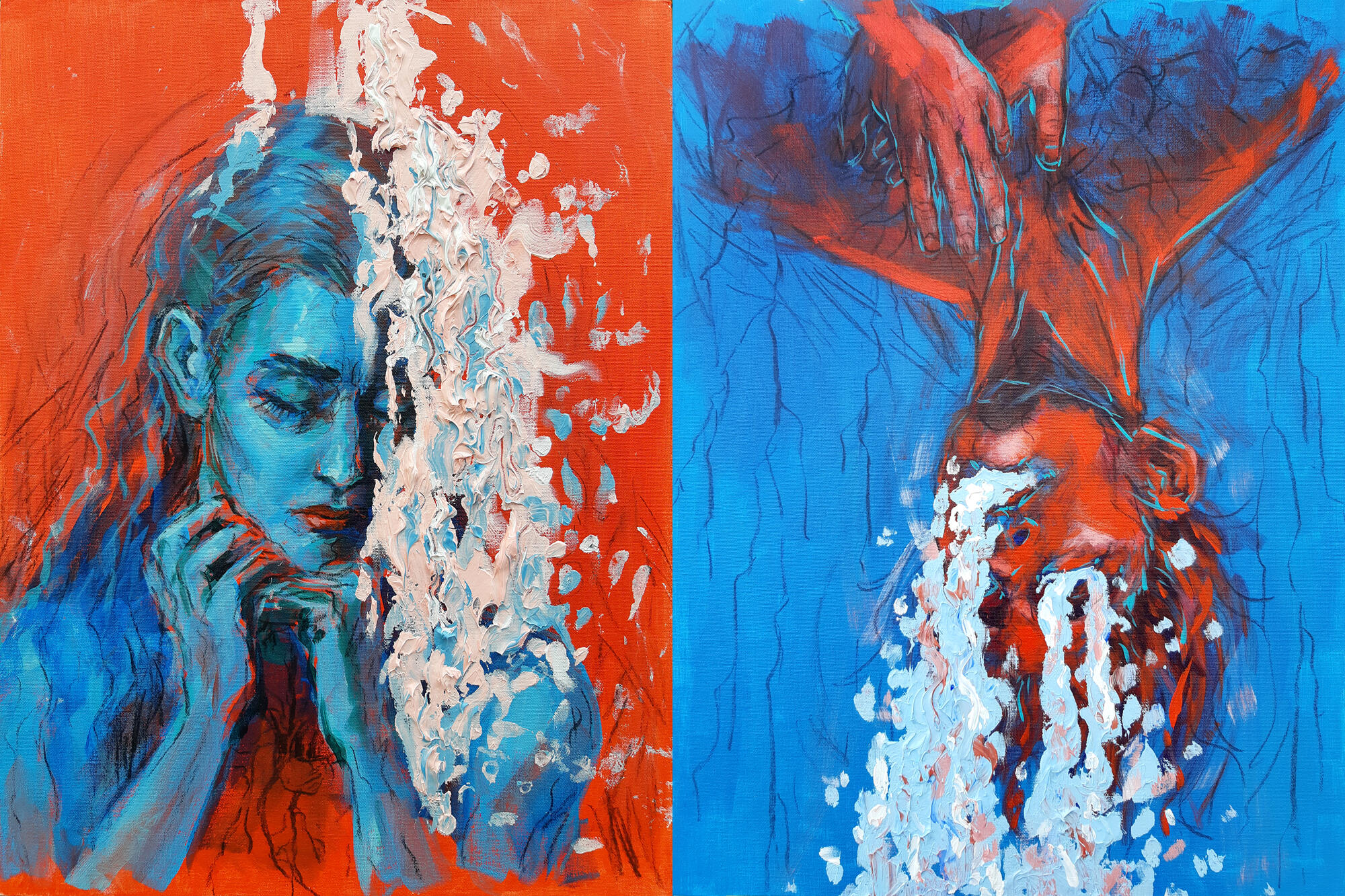 Id/Entity (2020-2021) • Diptych