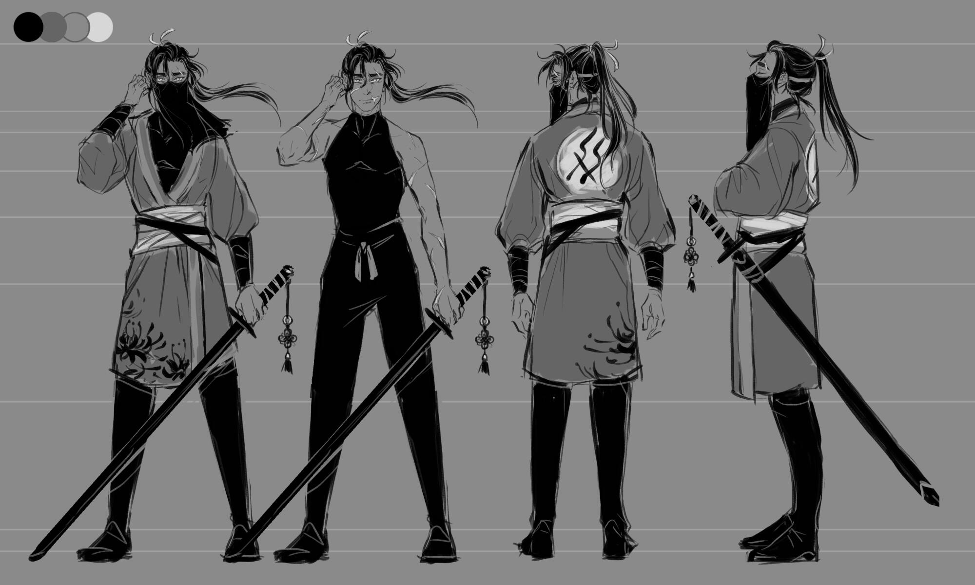 Sword Model Sheet